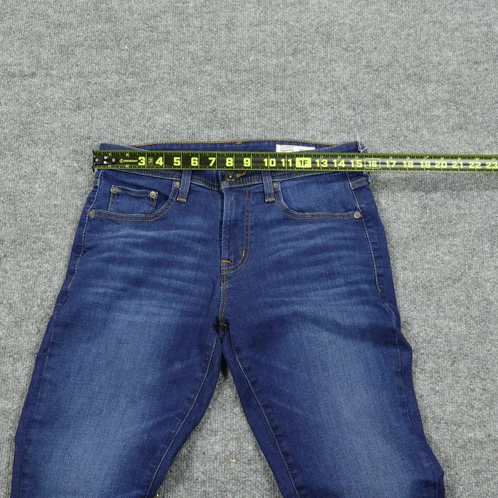 Cremieux Jeans Mens 31x25 Blue Premium Denim Straight Leg Stretch Dark Wash